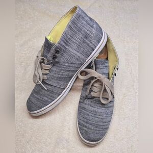 VANS CHUKKA Mid Top Sneakers Size 10.5 Men's Grey